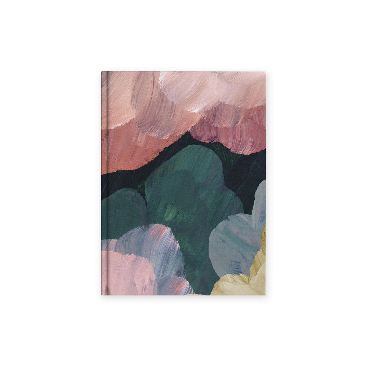 Bilježnica A6, naslovnica Art - potezi kistom by Planner Boutique