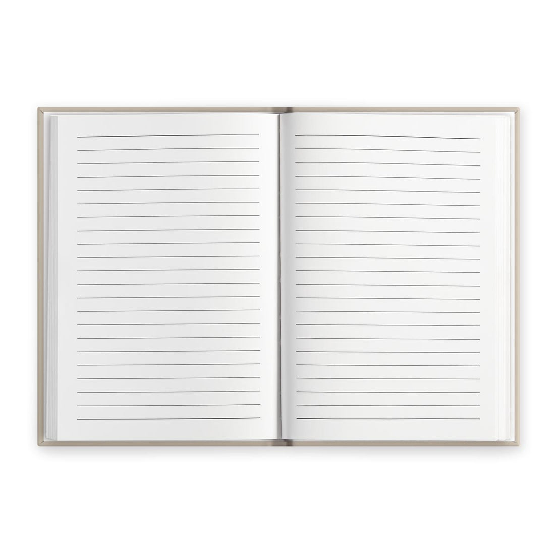 Unutrašnjost A6 bilježnice The Sea, crte