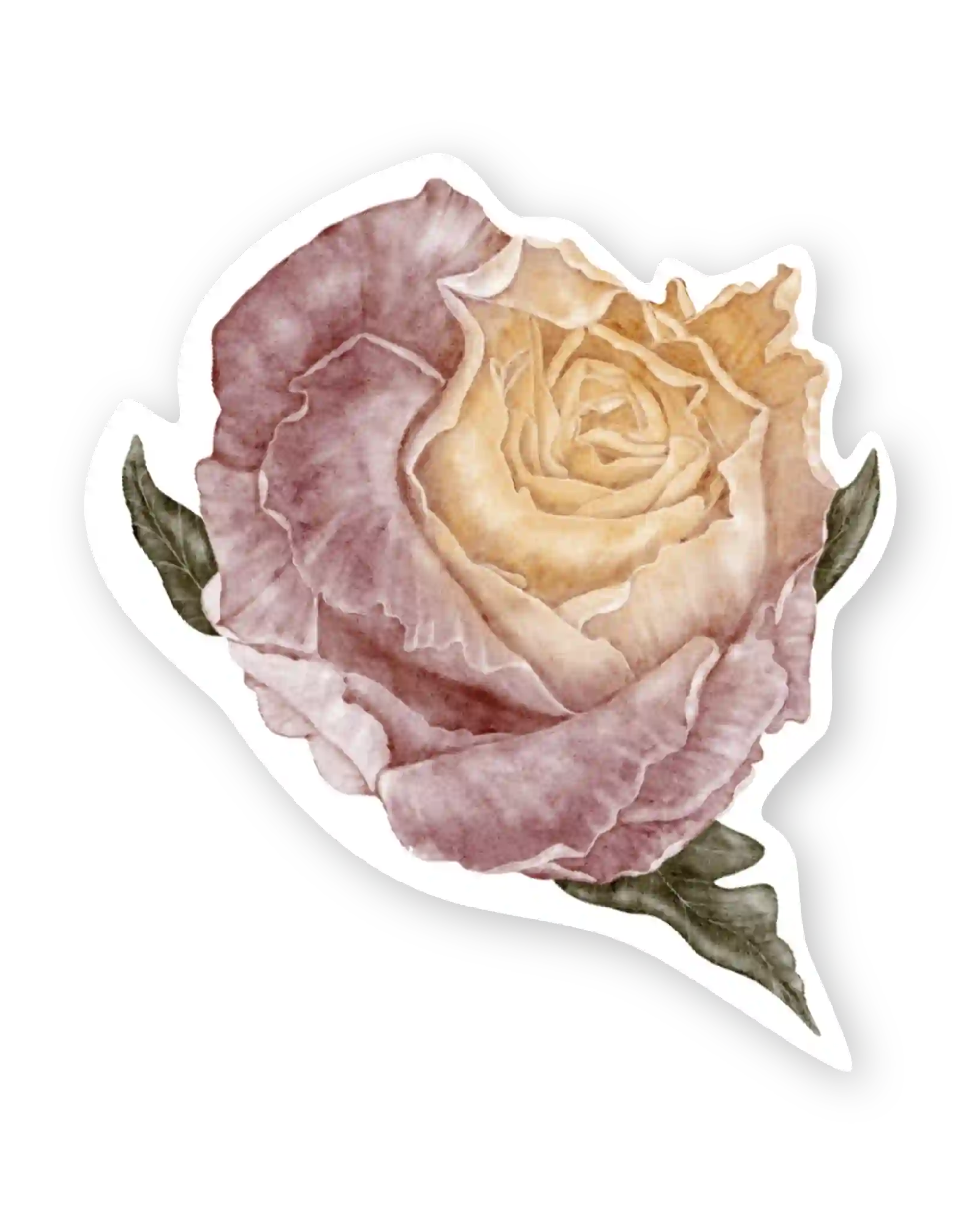 Naljepnice za planer Litterary Lady ilustracije detalj ruža crveno žuta