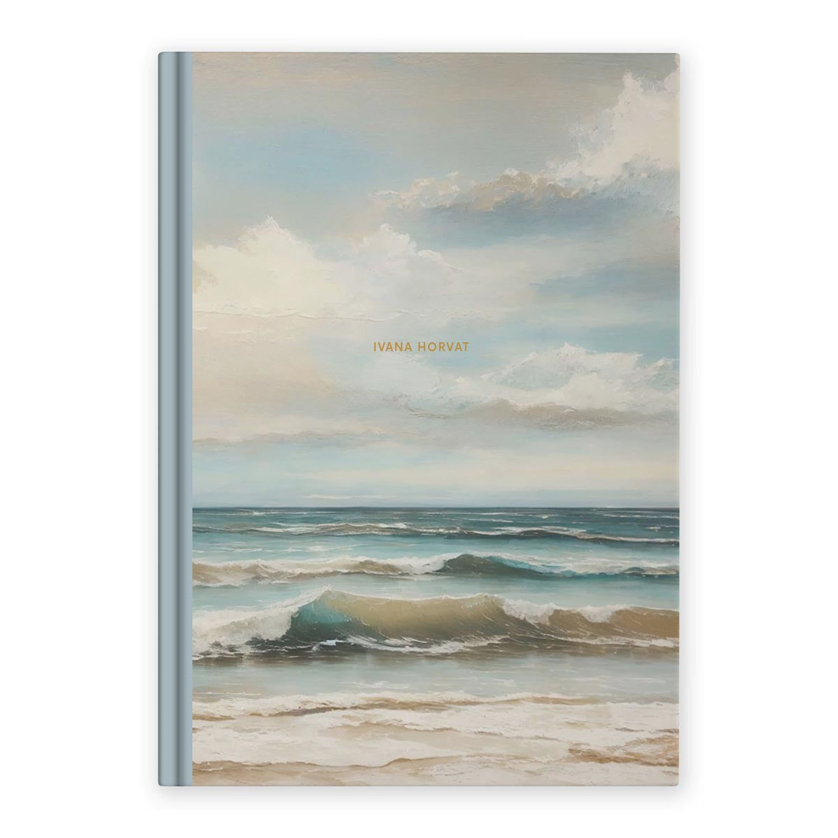 Bilježnica The Sea personalizacija, ime na naslovnici