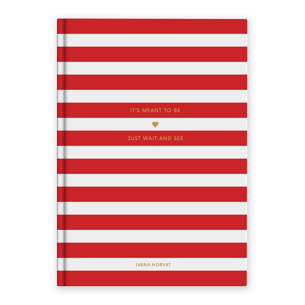 Bilježnica Red, personalizacija, ime na naslovnici