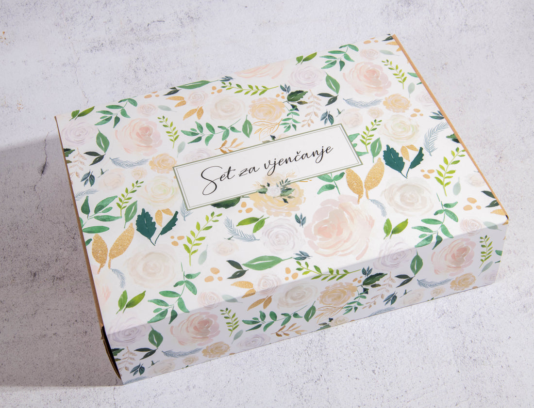 Set za vjenčanje, kutija sa dizajnom, Planner Boutique