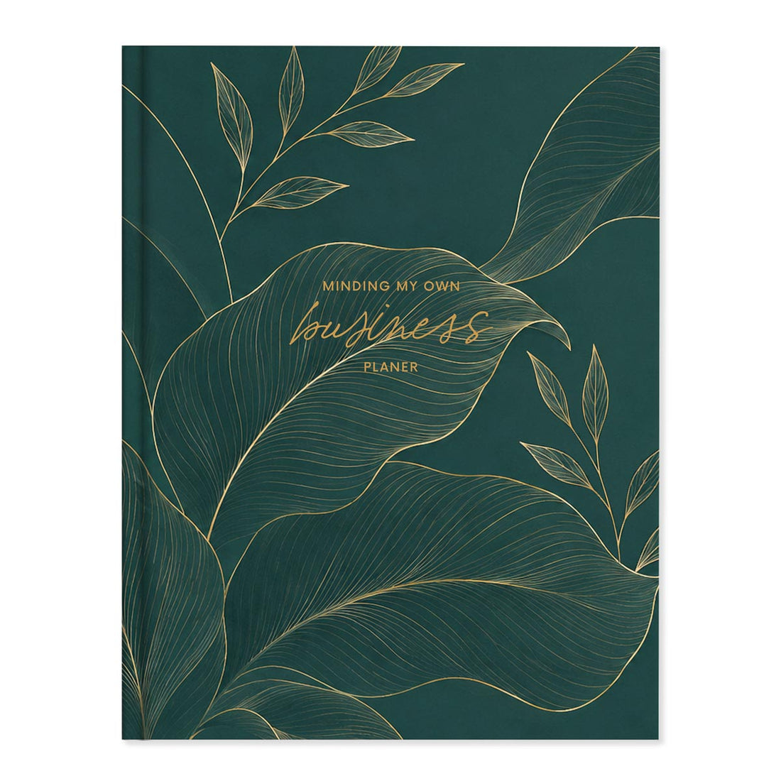 Business planer 2027, naslovnica Emerald Gold