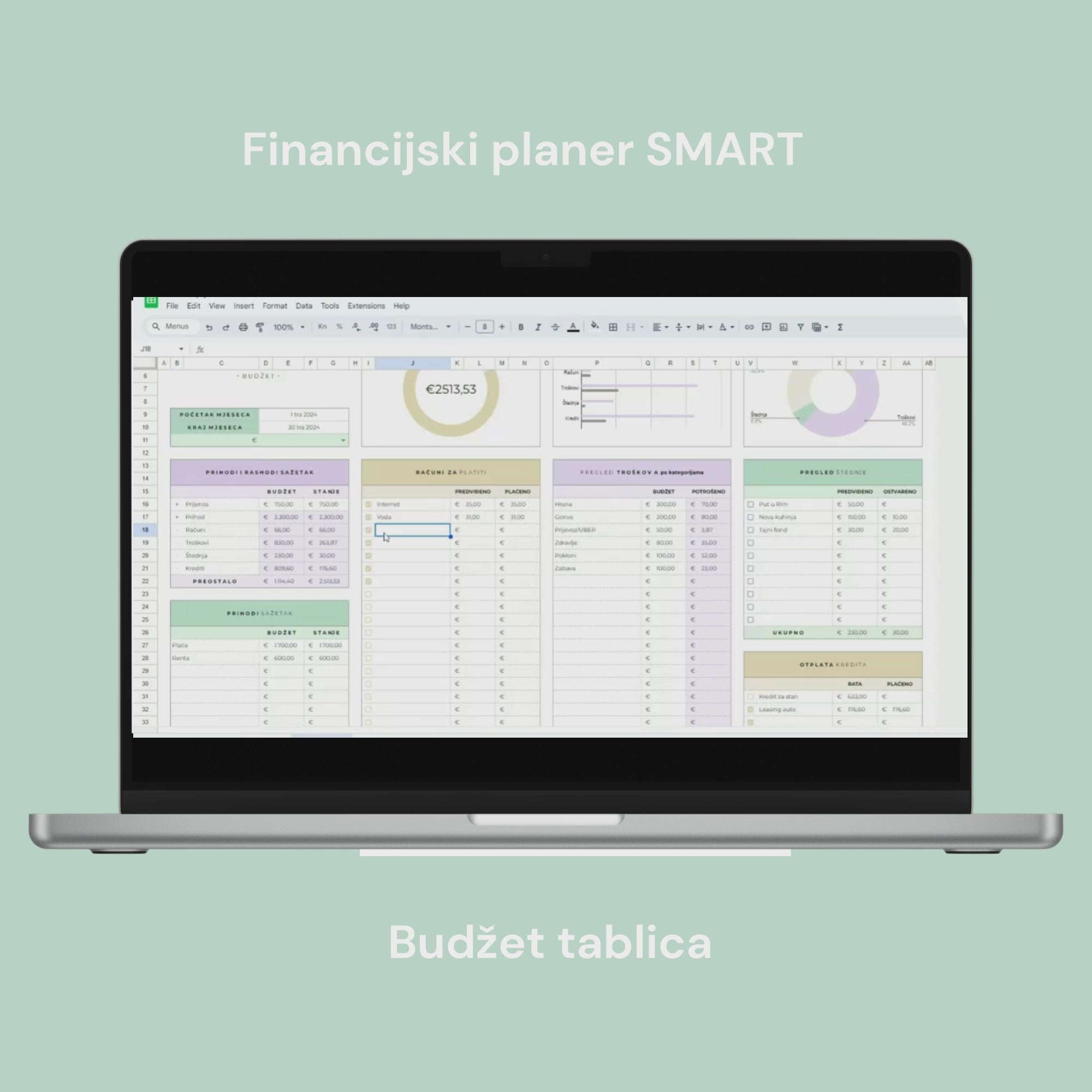 Digitalni financijski planer SMART