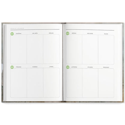 Business planer 2026, rubrika Year at glance