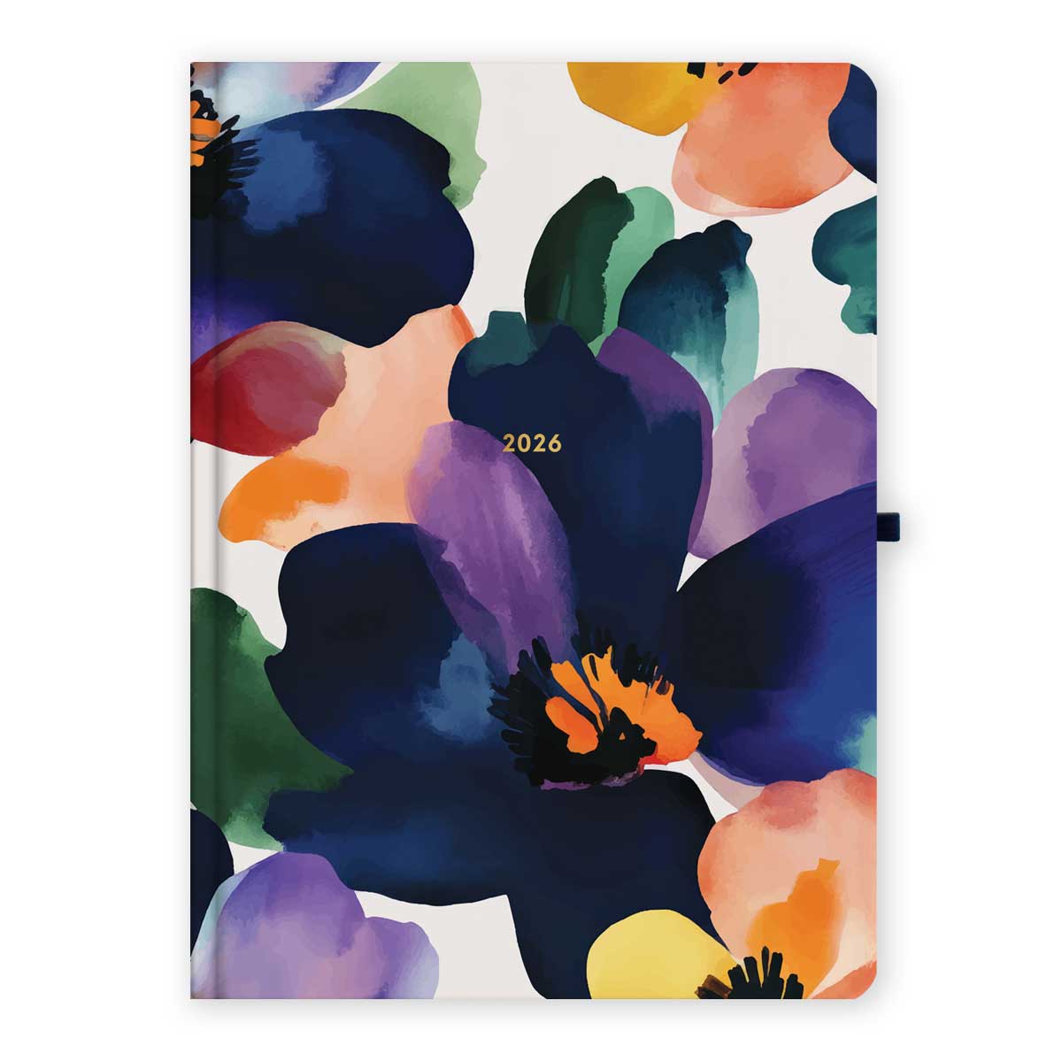 Cvjetovi jarkih boja ženski rokovnik