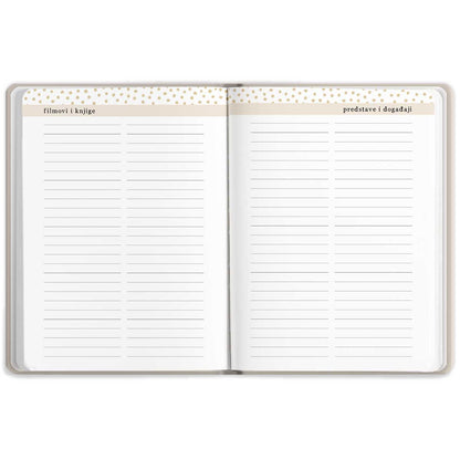 Unutrašnjost Ženskog rokovnika, rubrika Filmovi i knjige