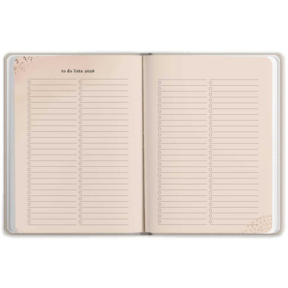 Unutrašnjost Ženskog rokovnika, rubrika godišnja to do lista