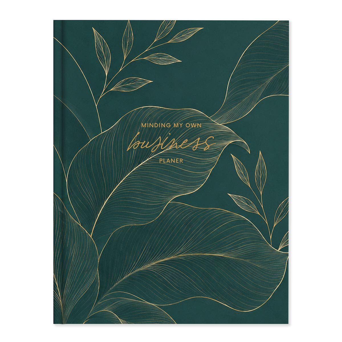 Business planer 2027, naslovnica Emerald Gold
