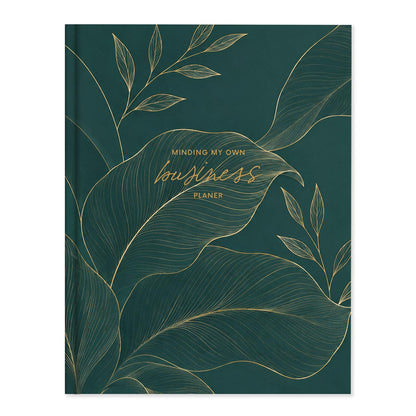 Business planer 2027, naslovnica Emerald Gold