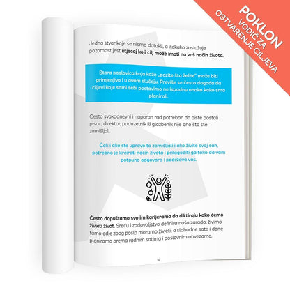 Vodič za ostvarenje ciljeva, pdf knjiga, poklon uz kupnju.